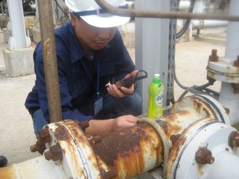 Đo ăn mòn kết cấu thép